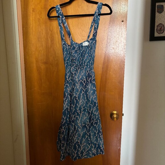 Anthropologie HD in Paris Acropora Coral Dress Size 12 - Picture 7 of 14